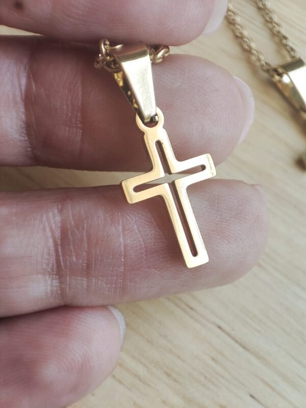 Collier Croix Homme ou Femme - Image 2