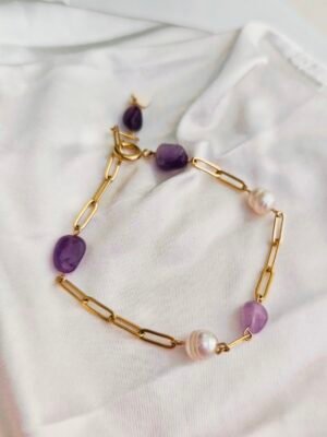 Bracelet Améthyste