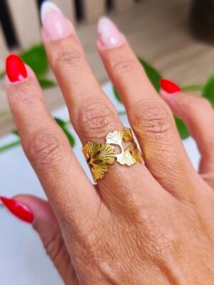 Bague Gingko