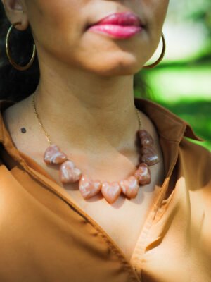 Collier Corason Rose