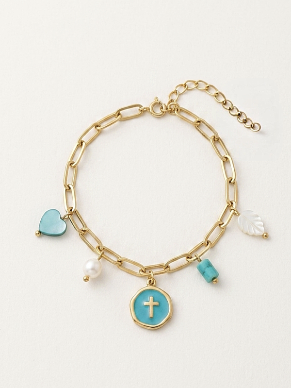Bracelet Âme turquoise