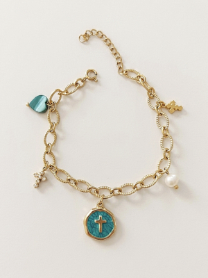 2026/06/1000015656.png Bracelet Âme turquoise croix