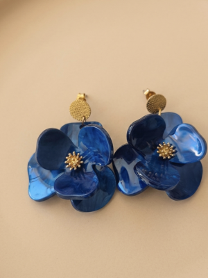 B.O Orchidée bleu foncé