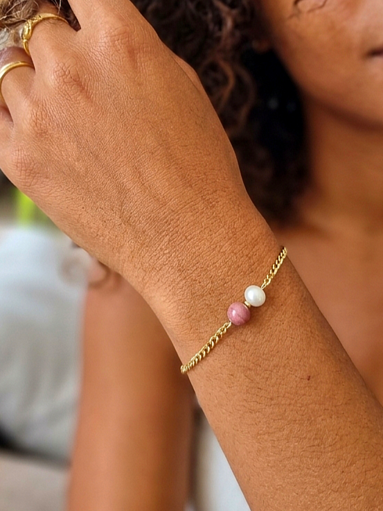Bracelet Rhodonite