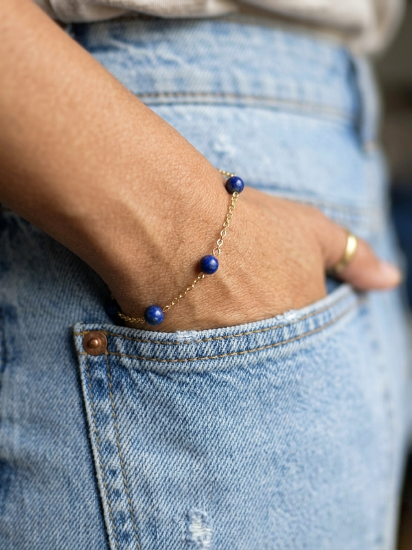 Bracelet Lapis lazuli