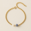 Bracelet Jaspe bleu