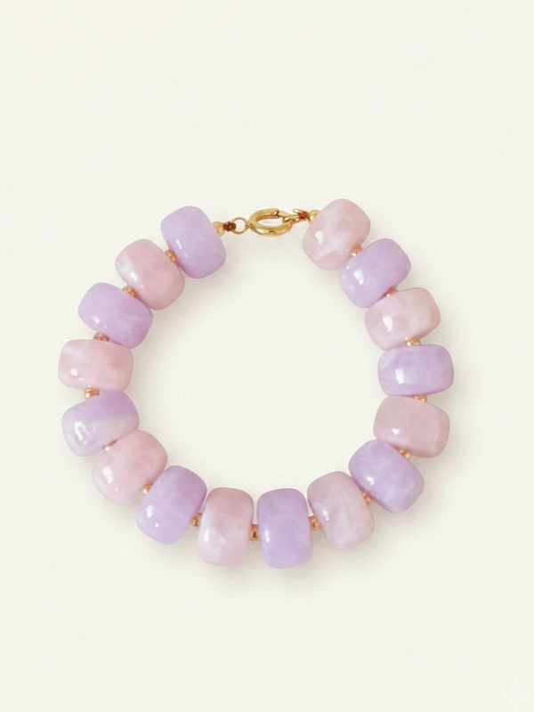 Bracelet Bubble Lila