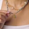 Collier Fish dalmatien