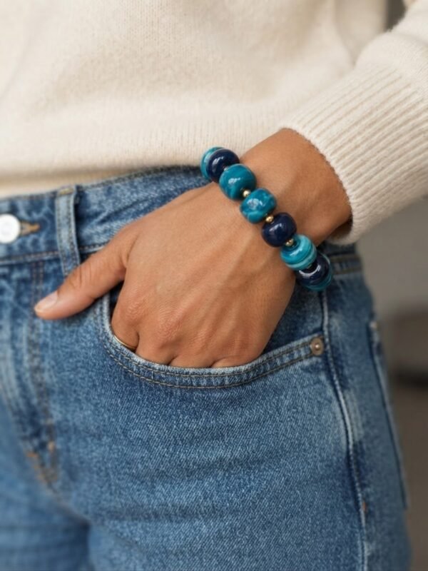 Bracelet Bubble Bleu