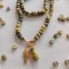 Collier Jaspe vert