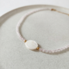 Collier Quartz Rosa