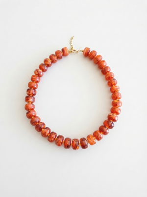 Collier Bubble Terracotta