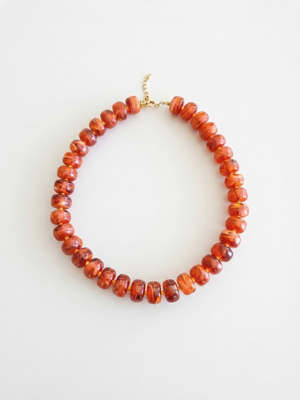 Collier Bubble Terracotta