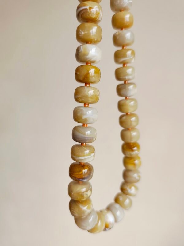 Collier Bubble Marron